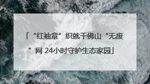 “红袖章”织就千佛山“无废”网 24小时守护生态家园