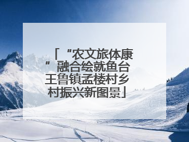 “农文旅体康”融合绘就鱼台王鲁镇孟楼村乡村振兴新图景