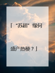 “苏超”缘何盛产热梗？