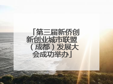 第三届新侨创新创业城市联盟（成都）发展大会成功举办