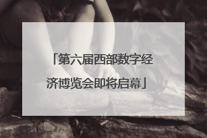 第六届西部数字经济博览会即将启幕
