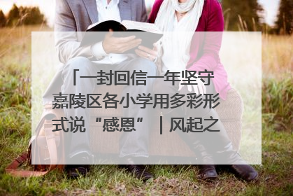 一封回信一年坚守 嘉陵区各小学用多彩形式说“感恩”｜风起之江 扶摇直上