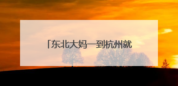 东北大妈一到杭州就热晕：我想回齐齐哈尔！已坐火车回家……