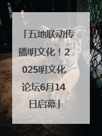 五地联动传播明文化！2025明文化论坛6月14日启幕