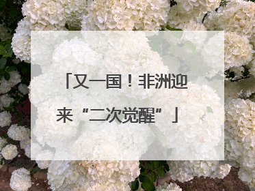 又一国！非洲迎来“二次觉醒”