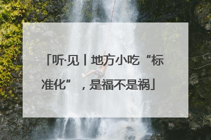 听·见丨地方小吃“标准化”，是福不是祸