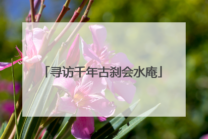 寻访千年古刹会水庵