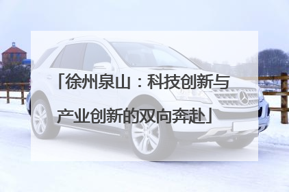 徐州泉山：科技创新与产业创新的双向奔赴