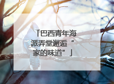 巴西青年海派弄堂邂逅“家的味道”