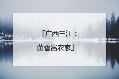 广西三江：菌香富农家