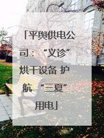 平舆供电公司：“义诊”烘干设备 护航 “三夏” 用电