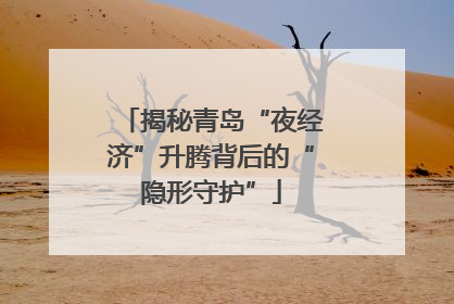 揭秘青岛“夜经济”升腾背后的“隐形守护”