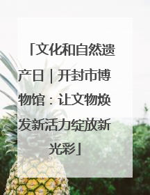 文化和自然遗产日｜开封市博物馆：让文物焕发新活力绽放新光彩
