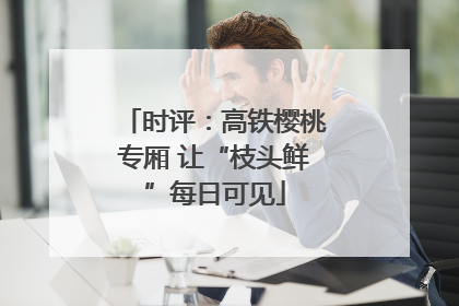 时评：高铁樱桃专厢 让“枝头鲜”每日可见