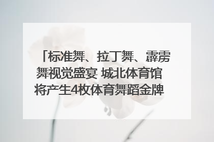 标准舞、拉丁舞、霹雳舞视觉盛宴 城北体育馆将产生4枚体育舞蹈金牌｜世运会探馆行