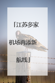江苏多家机场再添新航线