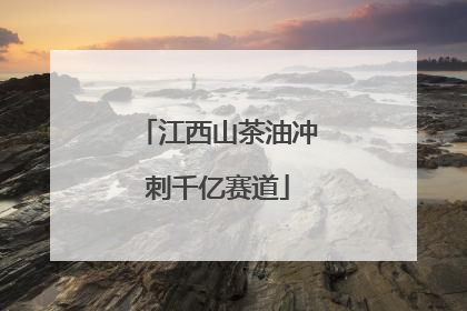 江西山茶油冲刺千亿赛道