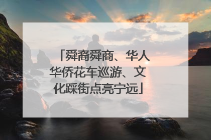 舜裔舜商、华人华侨花车巡游、文化踩街点亮宁远