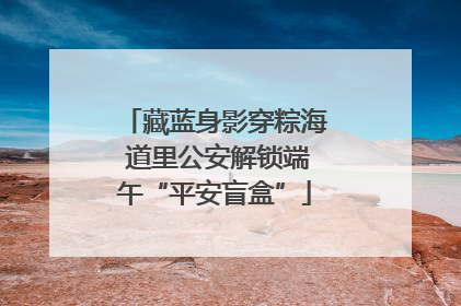 藏蓝身影穿粽海 道里公安解锁端午“平安盲盒”