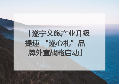 遂宁文旅产业升级提速 “遂心礼”品牌外宣战略启动