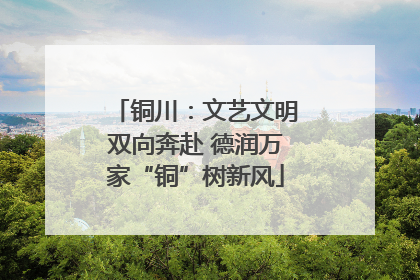 铜川：文艺文明双向奔赴 德润万家“铜”树新风