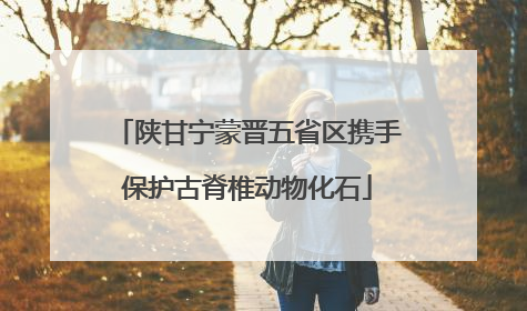 陕甘宁蒙晋五省区携手保护古脊椎动物化石