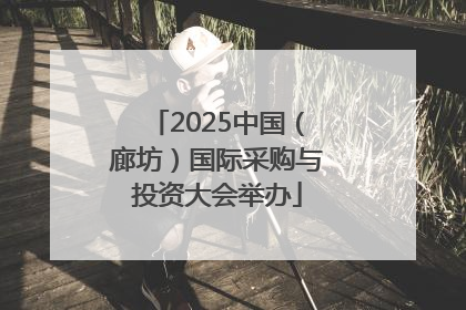 2025中国（廊坊）国际采购与投资大会举办