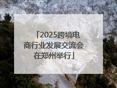 2025跨境电商行业发展交流会在郑州举行