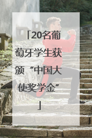 20名葡萄牙学生获颁“中国大使奖学金”