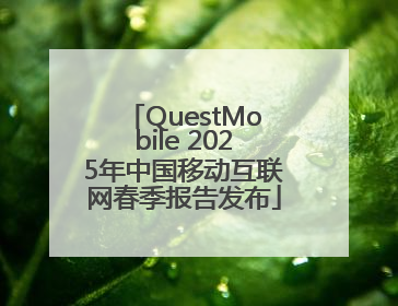 QuestMobile 2025年中国移动互联网春季报告发布